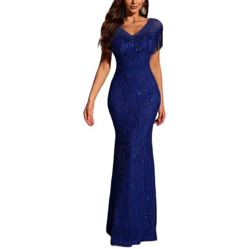 Gvibi Womens  Embellished Maxi Dress